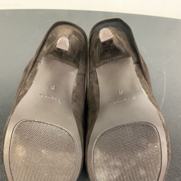 Brown suede platform heels - Picture 6 of 6